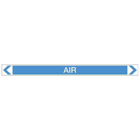 Air - Air - Pipe Marker Sticker
