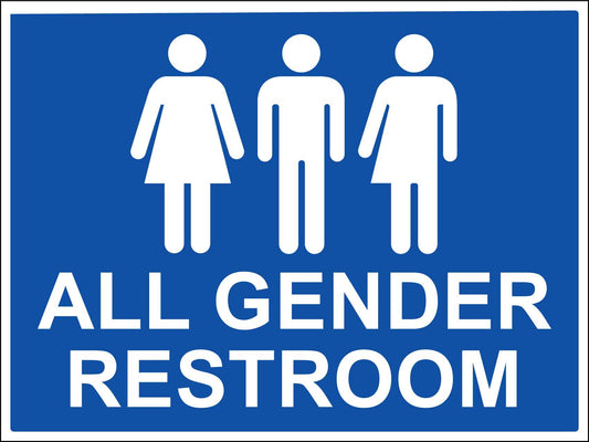 All Gender Restroom Sign