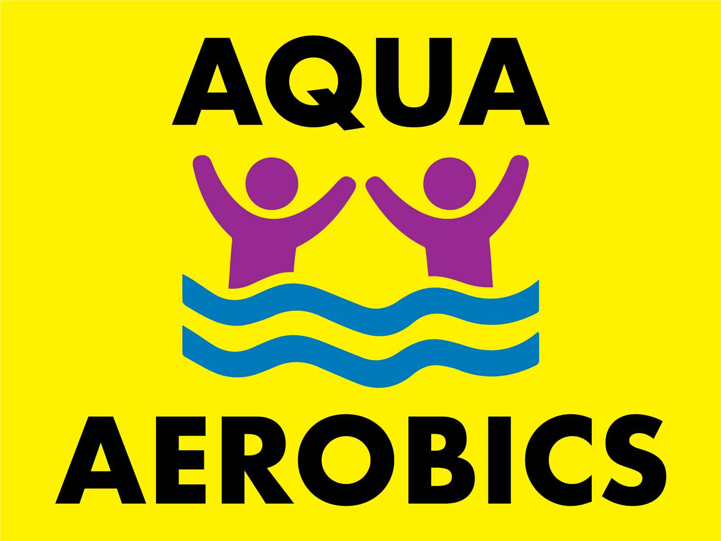 Aqua Aerobics Sign