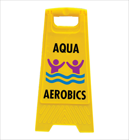 Yellow A-Frame - Aqua Aerobics