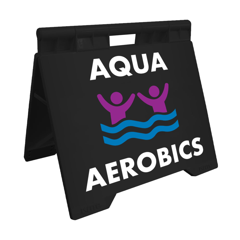 Aqua Aerobics - Evarite A-Frame Sign