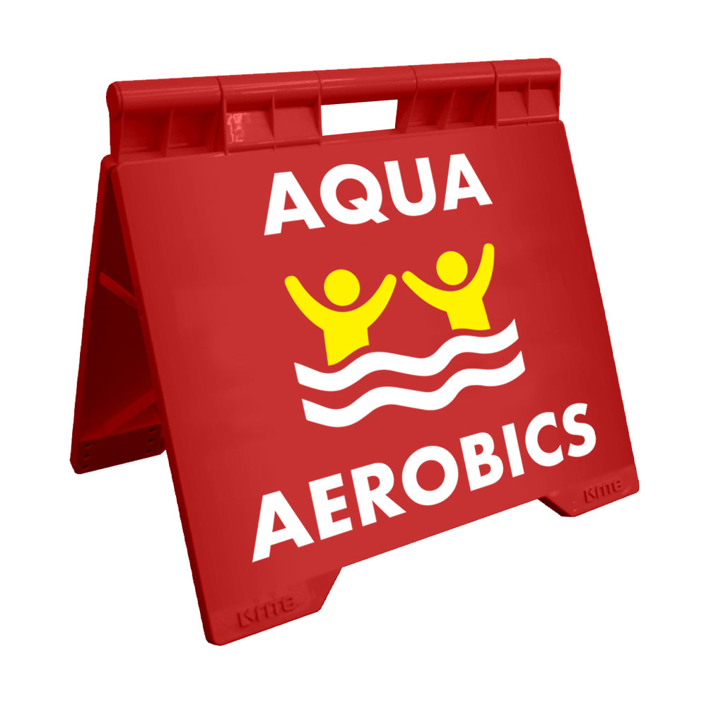 Aqua Aerobics - Evarite A-Frame Sign