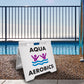 Aqua Aerobics - Evarite A-Frame Sign