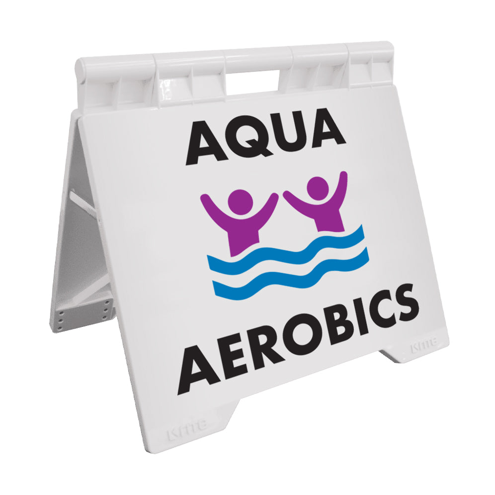 Aqua Aerobics - Evarite A-Frame Sign