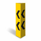 Arrow Left -  Corflute Bollard Cover