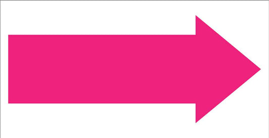 Arrow Sign Pink
