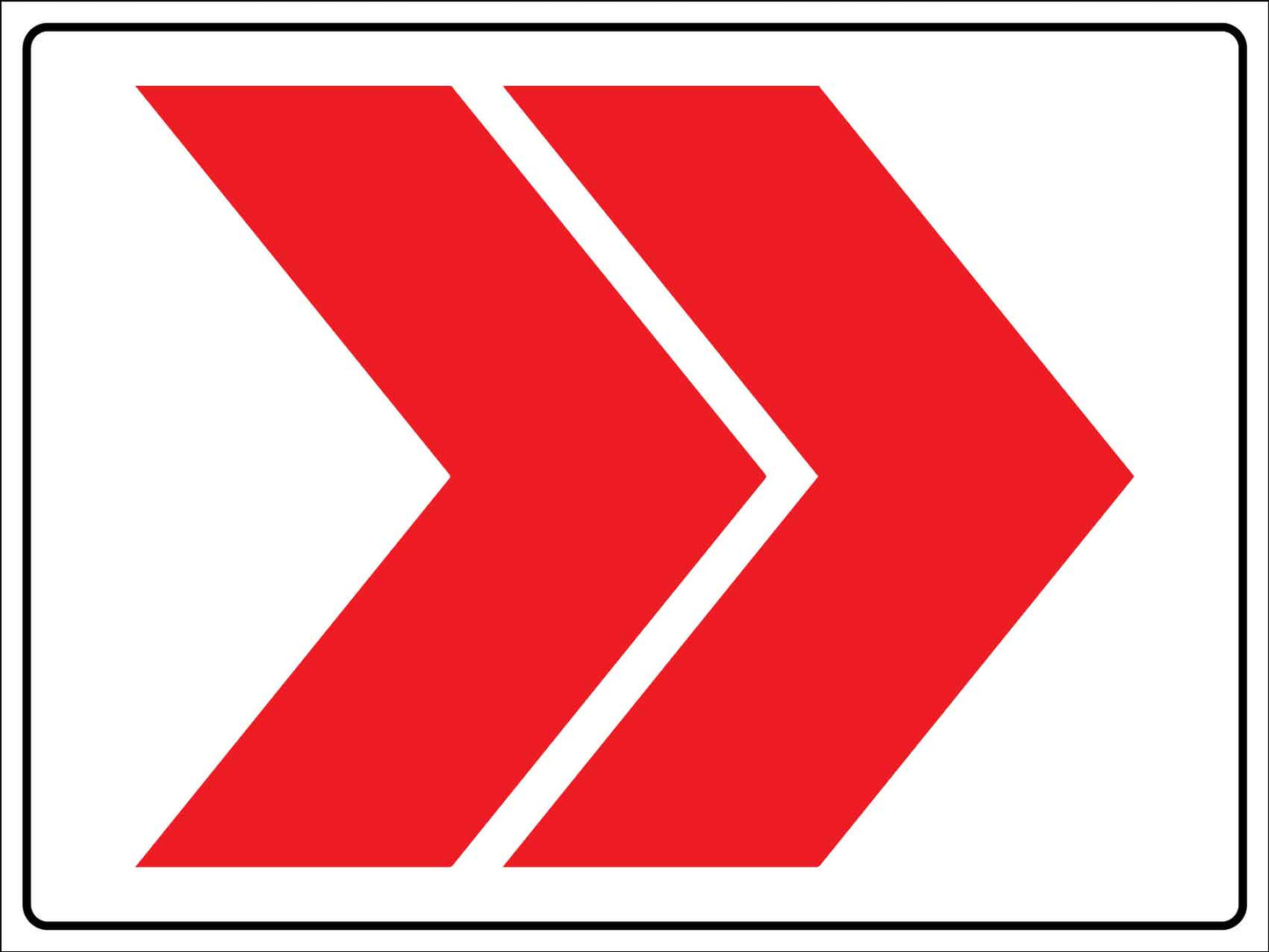 Arrow Race Sign