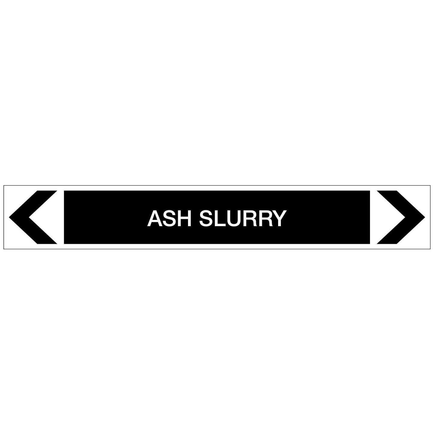 Miscellaneous - Ash Slurry - Pipe Marker Sticker