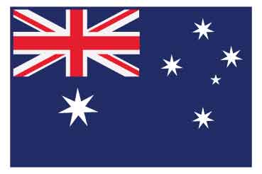 Australian Flag - Australian Stickers