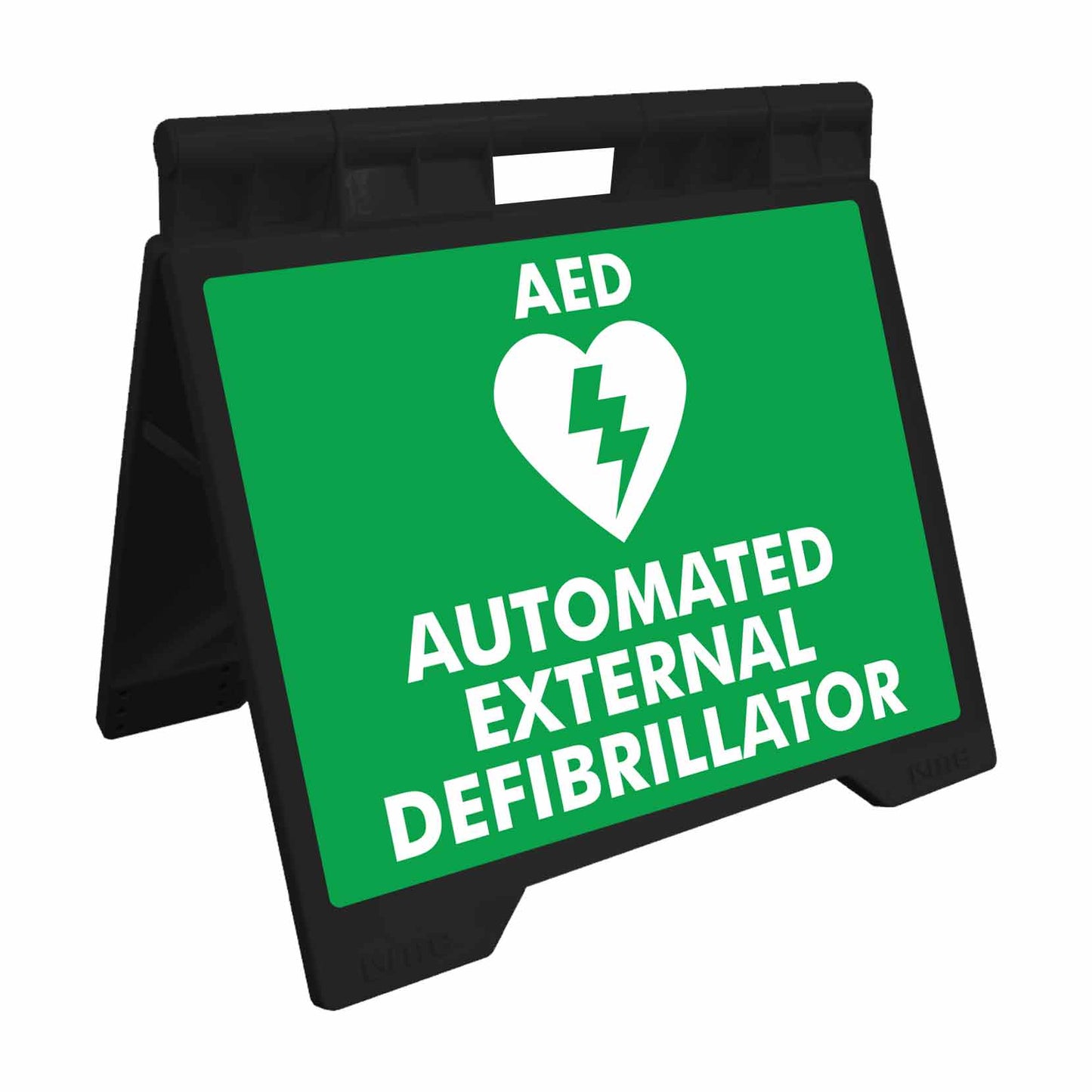 Automated External Defibrillator - Evarite A-Frame Sign