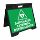 Automated External Defibrillator Triangle - Evarite A-Frame Sign