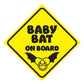 Baby Bat On Board Vehicle Sticker