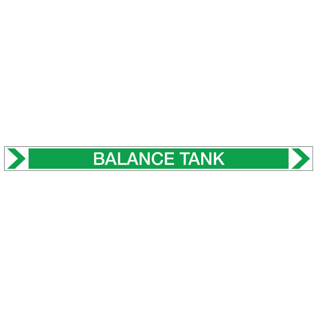 Pool/Spa - Balance Tank (Right) - Pipe Marker Sticker