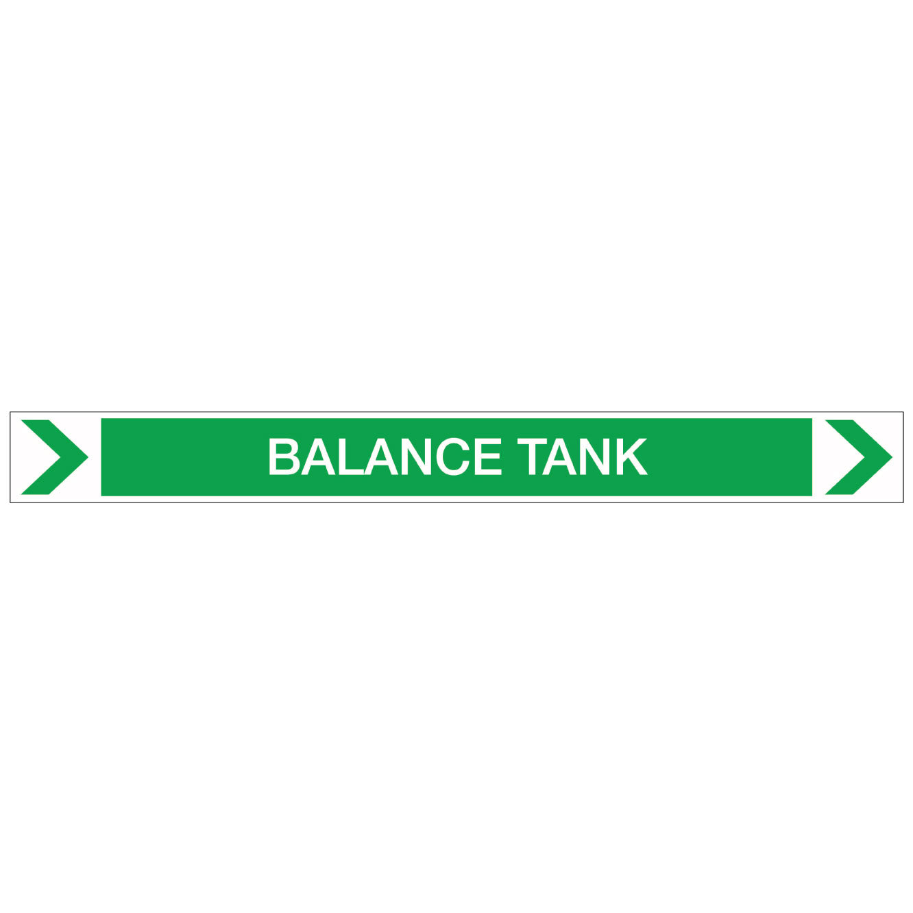 Pool/Spa - Balance Tank (Right) - Pipe Marker Sticker