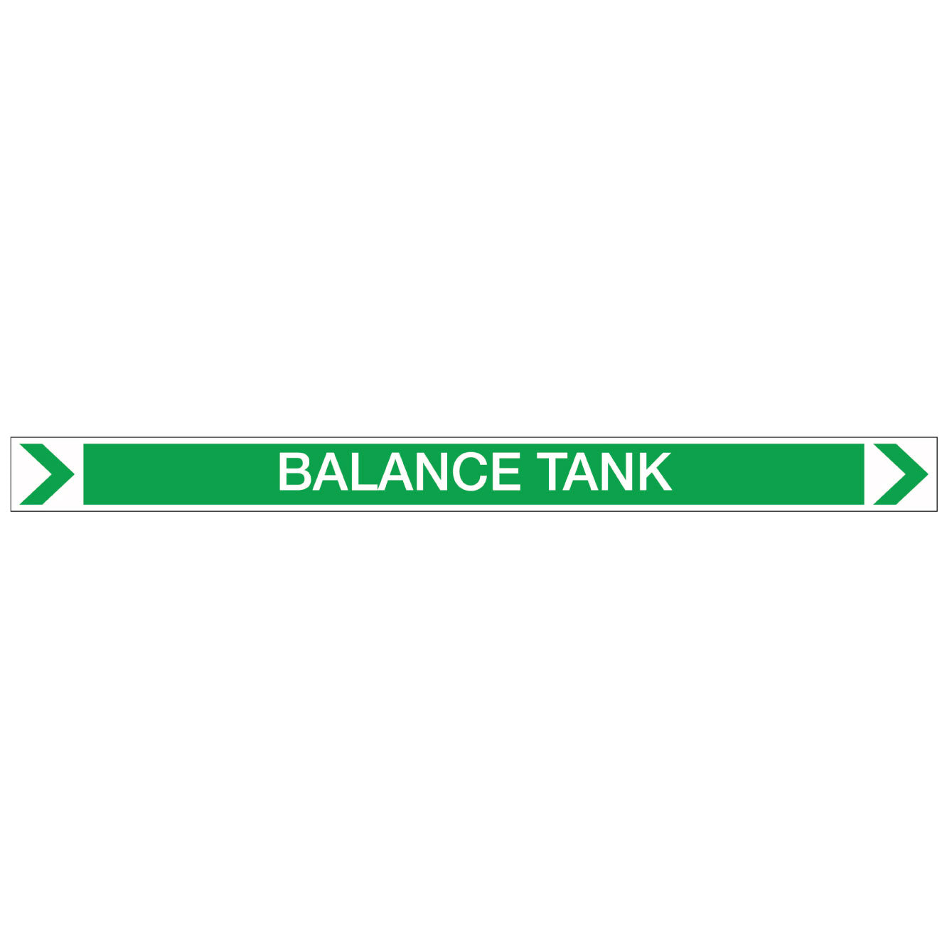 Pool/Spa - Balance Tank (Right) - Pipe Marker Sticker