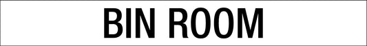 Bin Room - Statutory Sign