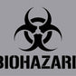 Biohazard - Aluminium Composite Stencil