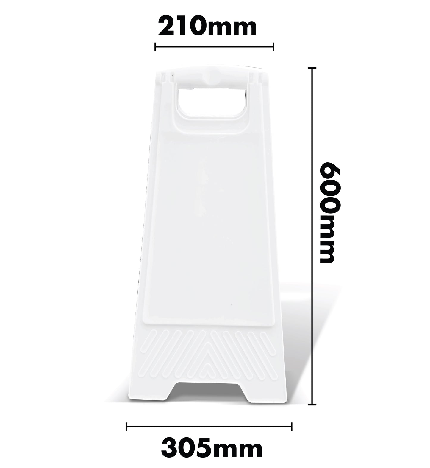 White A-Frame - Blank