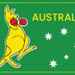 Boxing Kangaroo Australia Sign
