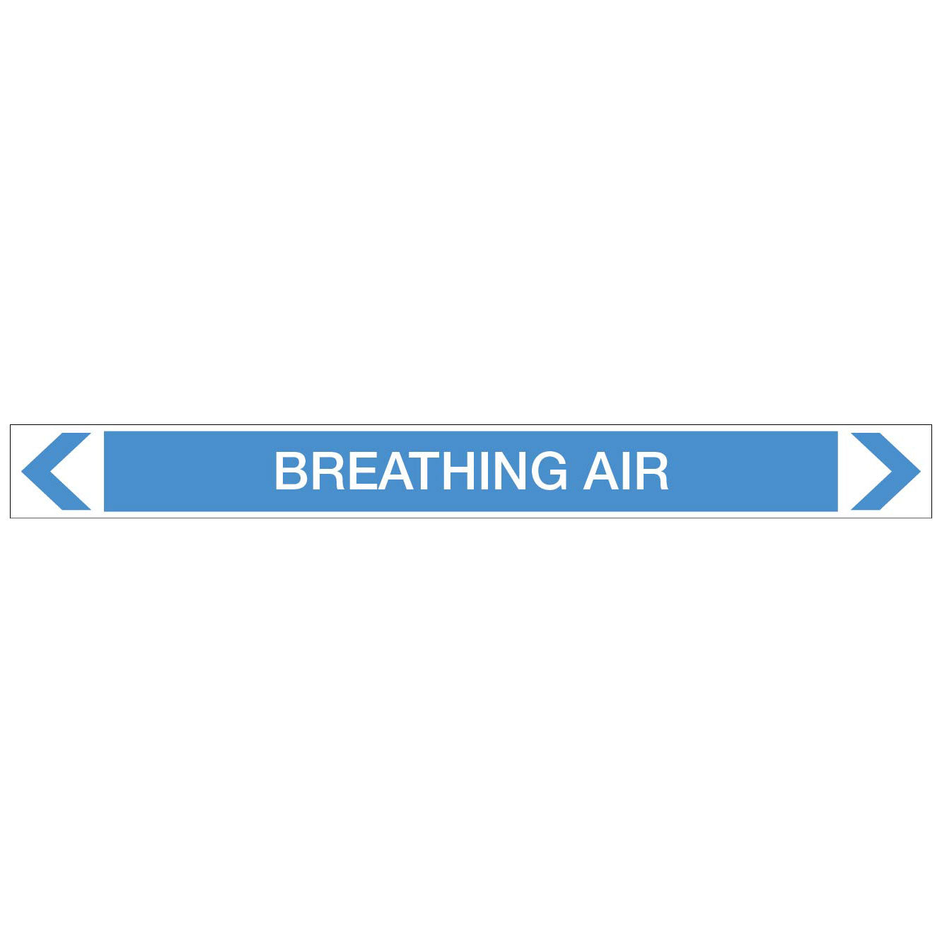 Air - Breathing Air - Pipe Marker Sticker