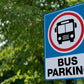 Bus Parking Sign