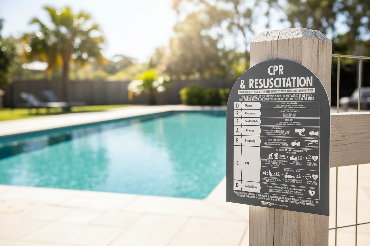 CPR Sign Arch Charcoal Background