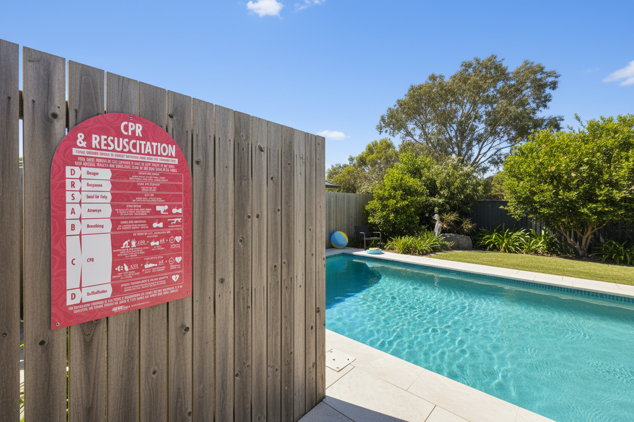 CPR Sign Arch Rose Background