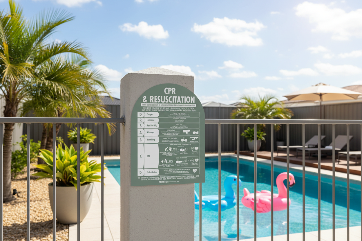 CPR Sign Arch Sage Background