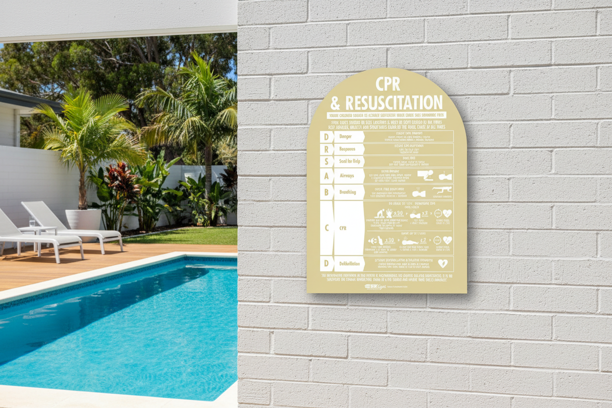 CPR Sign Arch Sunshine Background