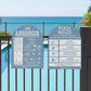 CPR Sign & Pool Rules Sign Pack Arch Ocean Background