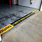 Caution Sound Horn Proceed Slowly - Floor Sticker