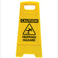 Yellow A-Frame - Caution Tripping Hazard