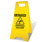 Yellow A-Frame - Caution Tripping Hazard