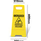 Yellow A-Frame - Caution Tripping Hazard