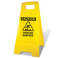 Yellow A-Frame - Caution Uneven Surface