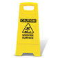 Yellow A-Frame - Caution Uneven Surface
