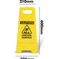 Yellow A-Frame - Caution Uneven Surface