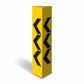 Chevron Left -  Corflute Bollard Cover