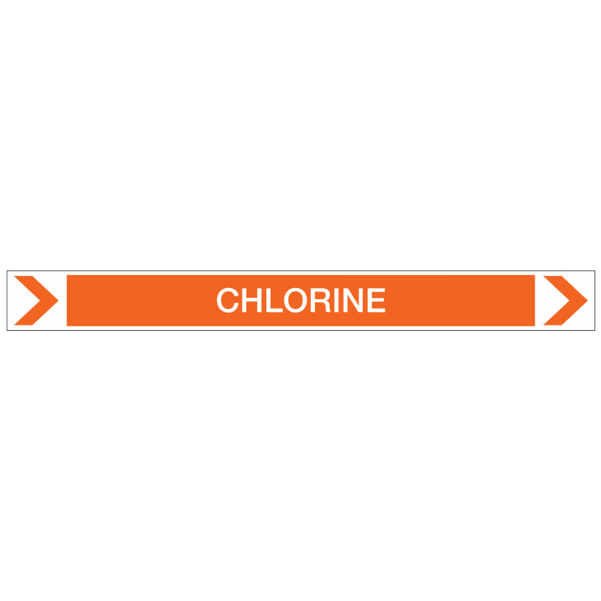 Pool/Spa - Chlorine (Right) - Pipe Marker Sticker – New Signs