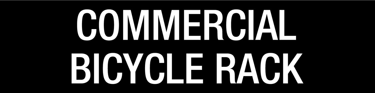 Commercial Bicycle Rack - Statutory Sign