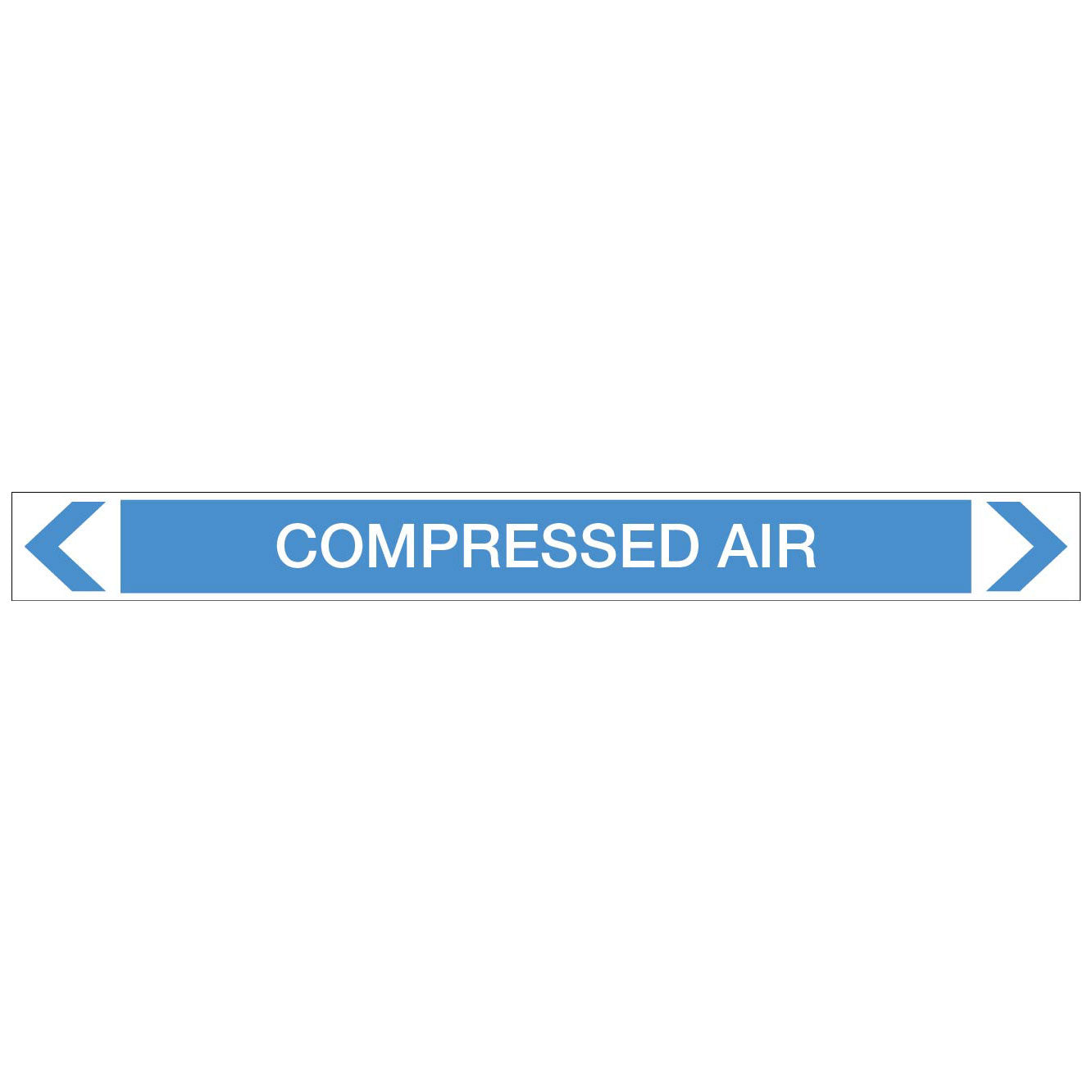 Air - Compressed Air - Pipe Marker Sticker