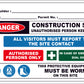 Construction Owner Builder Combination Sign