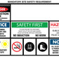 Construction Site Entry Mandatory Safety Requirement Sign