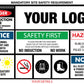 Construction Site Entry Mandatory Safety Requirement Sign