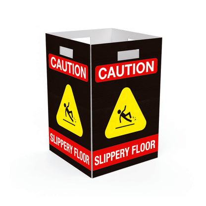 Caution Slippery Floor - Corflute Box Sign