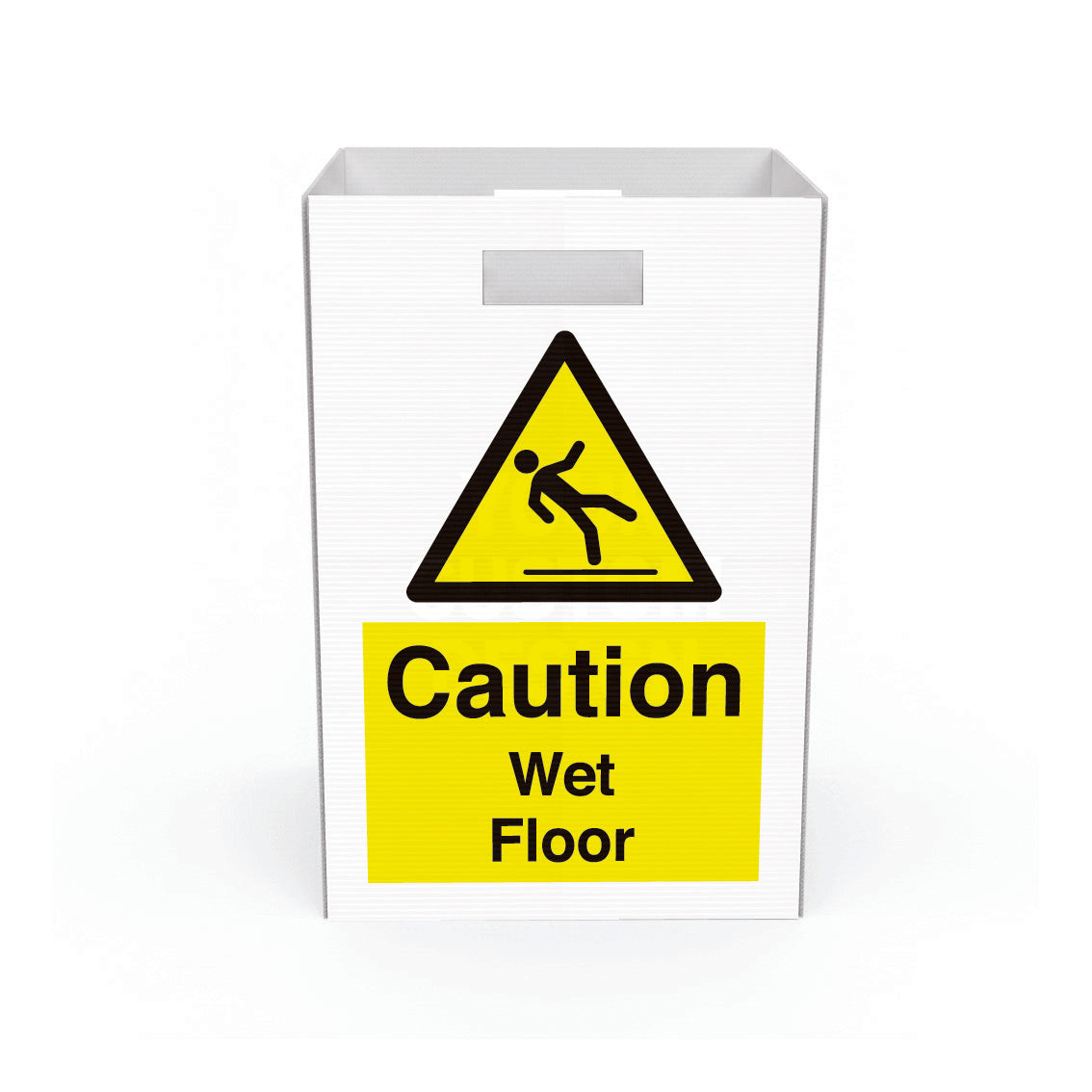 Caution Wet Floor - Corflute Box Sign