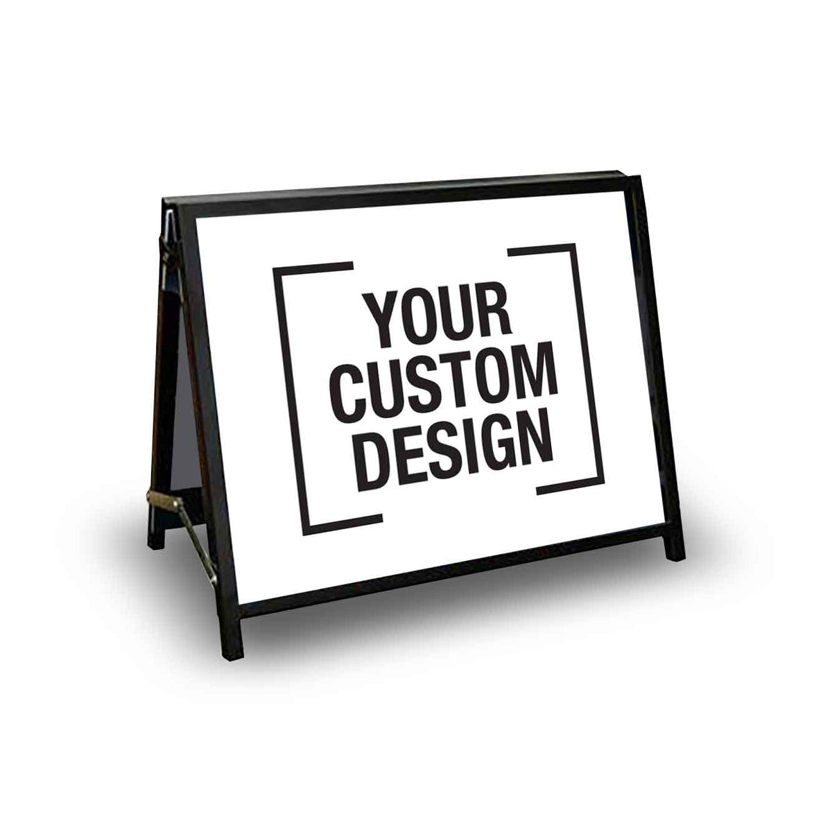 Core Flute Insert A-Frame Landscape Black Custom Design Corflute Inserts – New Signs
