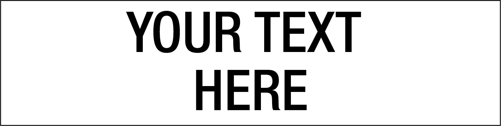 Custom Statutory Signs – New Signs