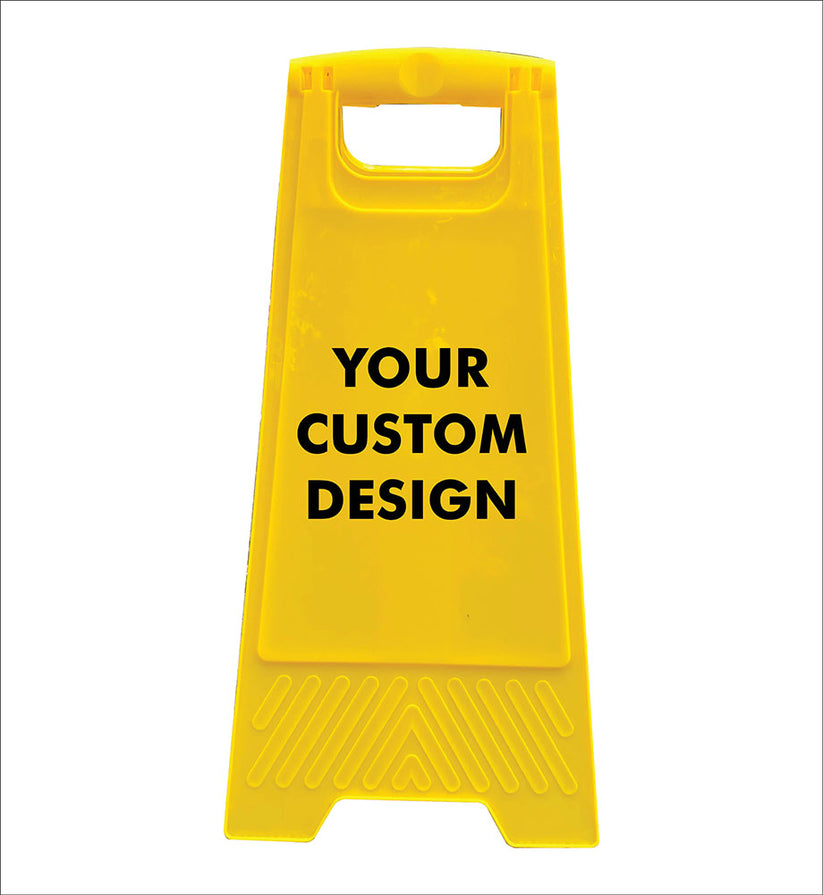 L Frame Signage Yellow A-Frame - Custom Design – New Signs