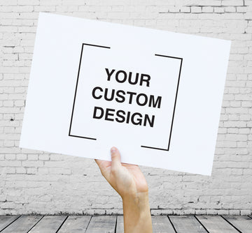 Custom Vinyl Sticker Signs – New Signs